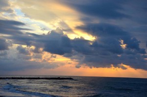 Eraclea d'inverno...Il mare all'alba