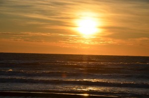 Il tramonto a Eraclea Mare